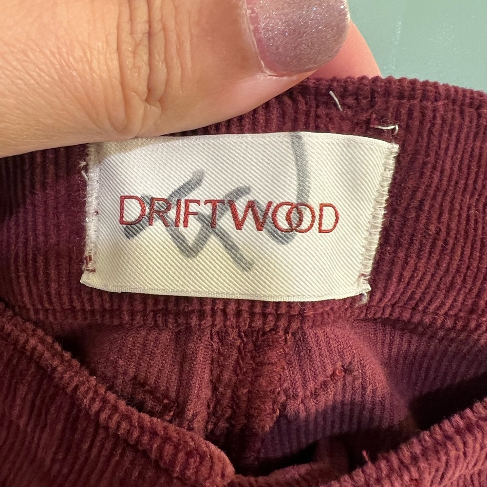NWT Driftwood Corduroy Pants, Size 31 - Picture 3 of 4